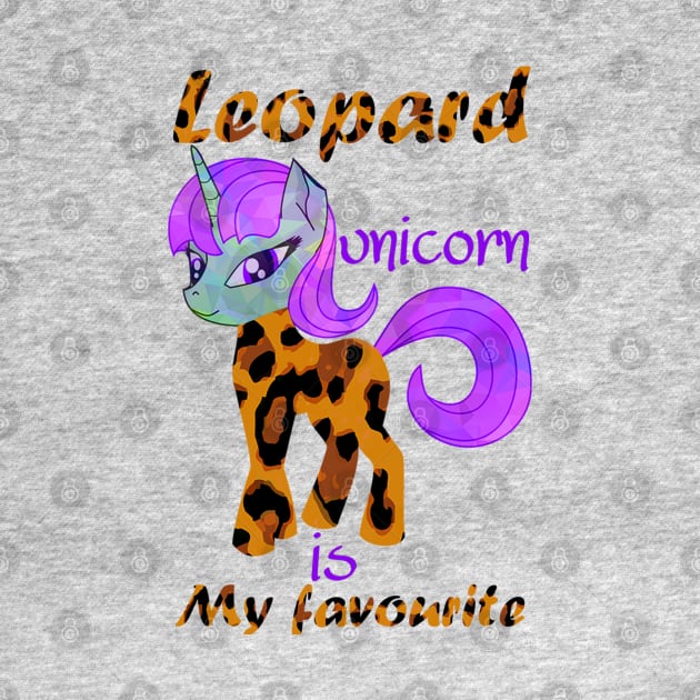 Leopard unicorn . This is the new unicorn by OsOsgermany